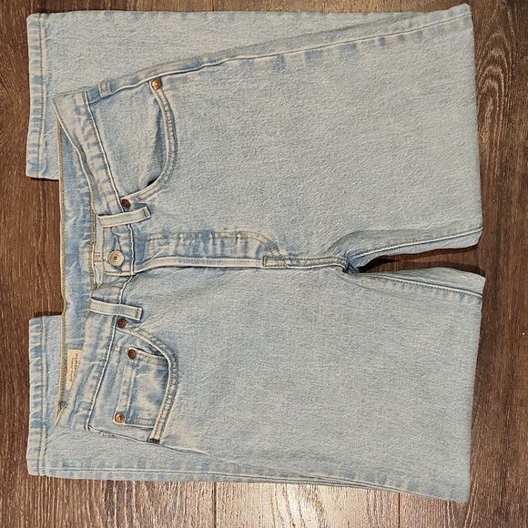 ❤ LEVI'S PREMIUM 501 HIGH RISE STRAIGHT CROP JEANS, 4 (27) - Picture 1 of 16